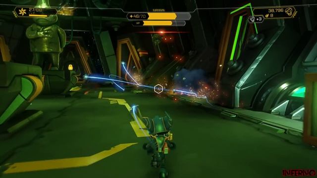 Ratchet & Clank - PS4 100% - Part 12 - The Deplanetizer 1st Visit смотреть онлайн