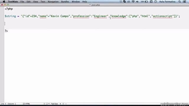 Interpretar formato Json en PHP смотреть онлайн