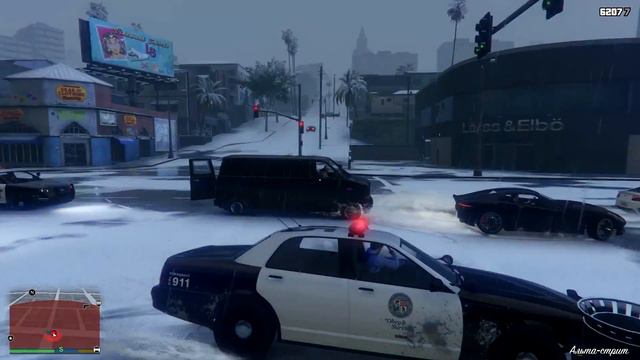 GTA 5 ФБР - ПОГОНЯ за БАНДИТАМИ в ЖУТКОЙ СНЕЖНОЙ БУРЕ! ПЕРВЫЙ ДЕНЬ ПОЛИЦЕЙСКОГО ФБР! (GTA 5 Моды) смотреть онлайн