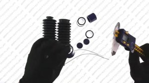 Ремкомплект вилки   Yamaha JOG 50   диск   шток Ø25.0mm   гофры, хомуты   AS...