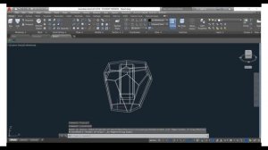AutoCAD 3D. Ваза с рублеными углами (обновлено)