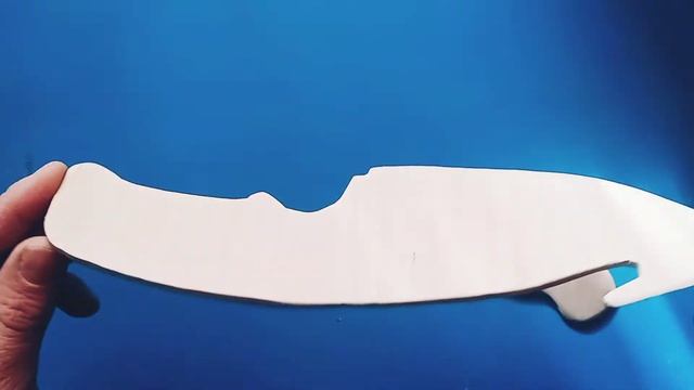 КАК СДЕЛАТЬ НОЖ С ЛЕЗВИЕМ КРЮКОМ УЛЬТРАФИОЛЕТ ИЗ ФАНЕРЫ | КС ГО | смотреть онлайн