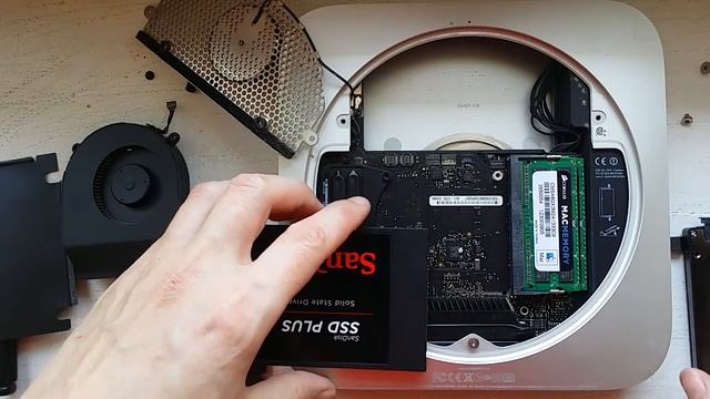 Mac Mini MID 2011 Replacement Hard Drive Disk SSD Sandisk Plus 240GB MLC смотреть онлайн