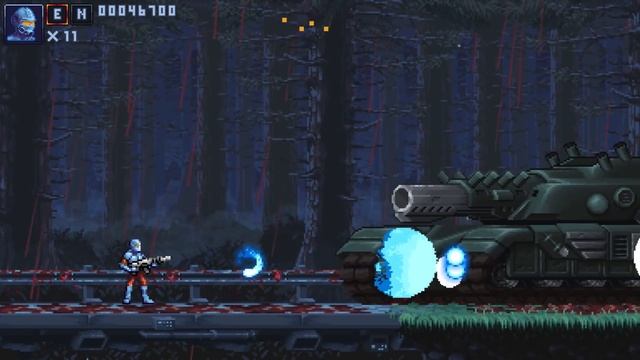 IRON MEAT - Flesh Meets Metal in this Contra Inspired Biomechanical Retro Arcade Shooter (Update) смотреть онлайн