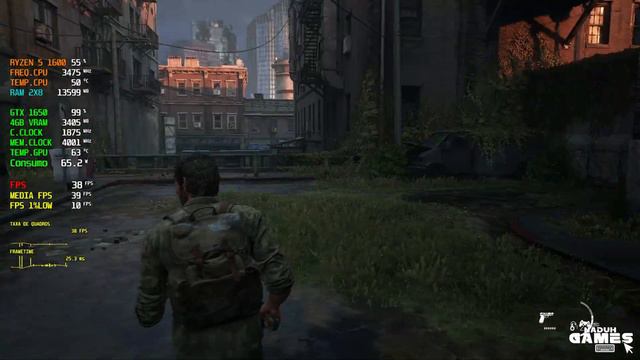 The Last of Us Part I l GTX 1650 + RYZEN 5 1600 AF & 16GB RAM смотреть онлайн
