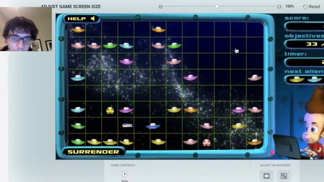 Jimmy Neutron: Alien Invasion Game (Hard Mode) смотреть онлайн