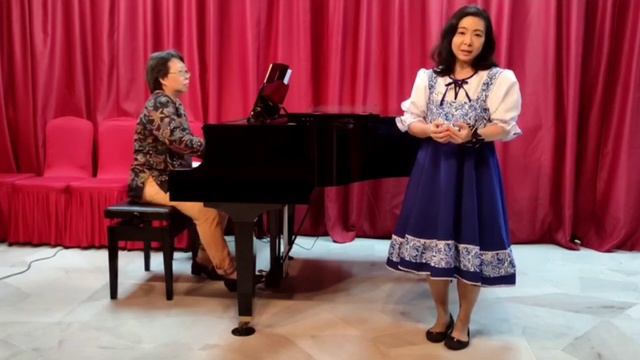 А.С.Пушкин. "Юноша и дева". Романс А.Даргомыжского исполняет Sherrilyn Song. смотреть онлайн