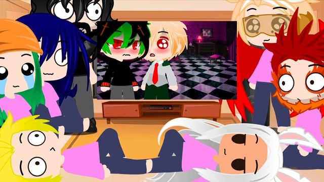 Pro heroes react to “Tag your it”(2/?)/dekubaku |villan deku |bakubottom?” смотреть онлайн