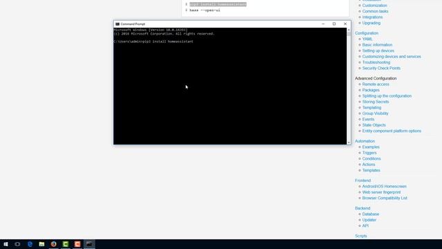 how to install home assistant on windows 10 смотреть онлайн