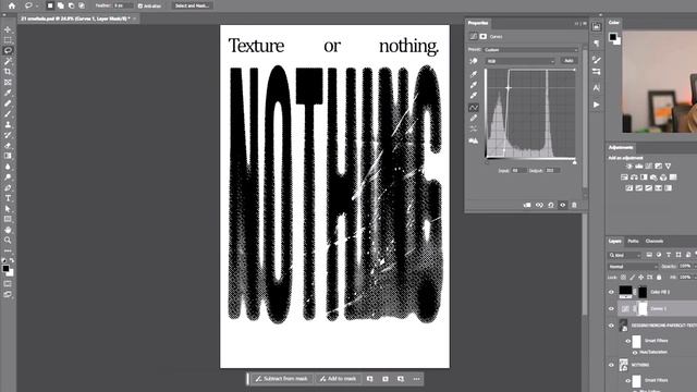 Ultra Textured Poster Design! - 21/31 (Speed Art ) 31 Days Poster Challenge смотреть онлайн