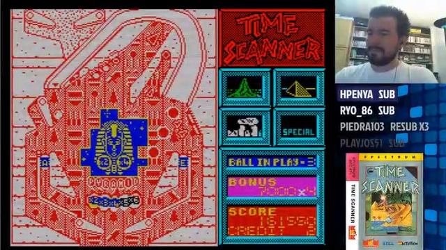 Slobulus TWITCH - TIME SCANNER ZX Spectrum Pinball de los buenos смотреть онлайн