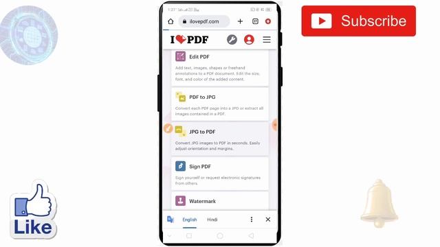 How to Convert JPG to Pdf / jpg ko pdf kaise banaye in Mobile смотреть онлайн