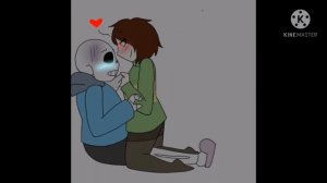 Микс чара и санс любовь гаст санс и фриск