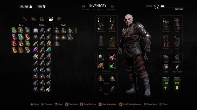 Witcher 3 Inventory Explained