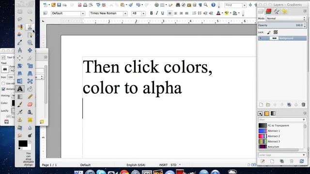 how make a banner on gimp смотреть онлайн