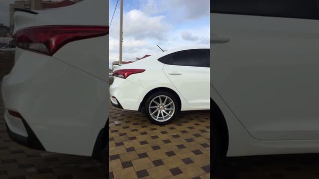 Солярис 2017. Vossen r17. Hyundai Solaris. смотреть онлайн
