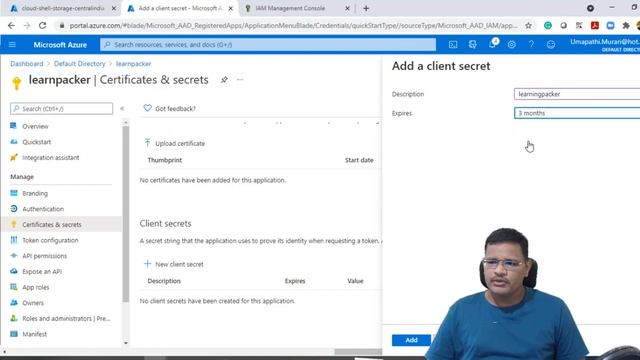 Azure | Creating an Azure Service Principal using Azure Portal смотреть онлайн