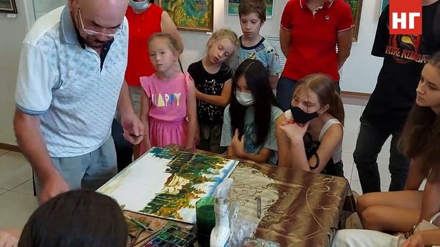 Мастер-класс «Живые краски акварели» смотреть онлайн