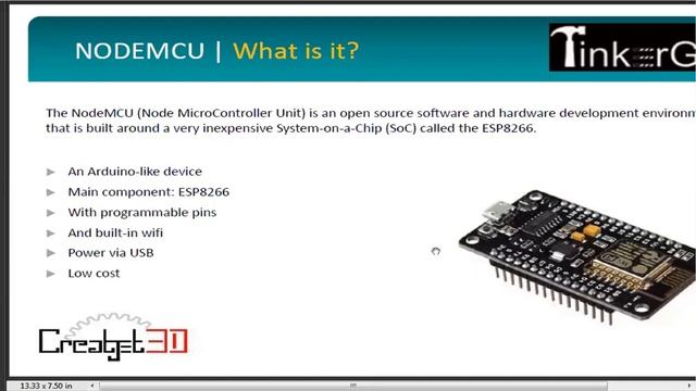 What is NodeMCU-ESP8266,How it is used for IOT Application смотреть онлайн