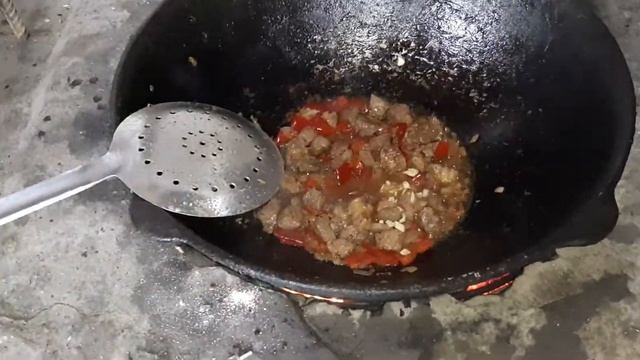 Как сделать грибной суп часть2