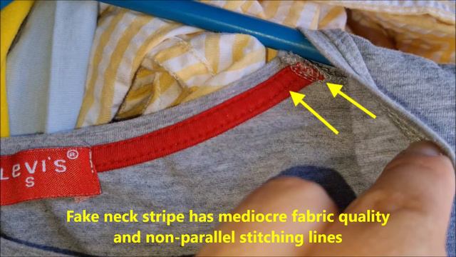 Levi's Shirt Real Vs Fake. How To Spot Fake Levis 501 T Shirt