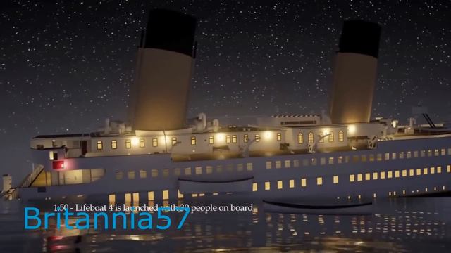 R.M.S Titanic - Simulation Du Naufrage Mode Summed Up смотреть онлайн