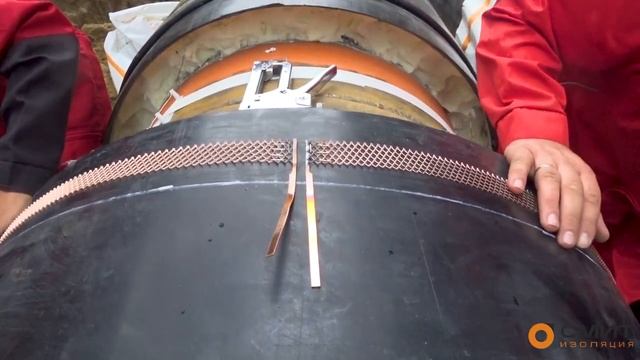 Усадка и сварка термоусаживаемой муфты производства СМИТ Изоляция смотреть онлайн