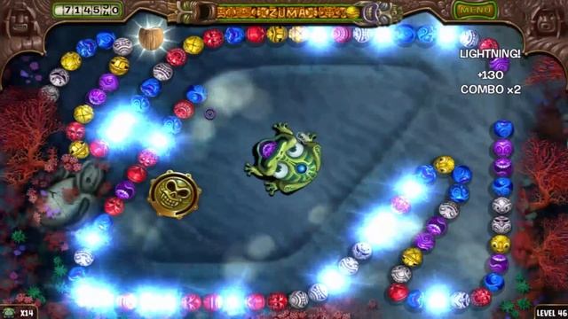Zuma Revenge #12 (Heroic frog) смотреть онлайн