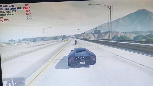 GTA V - AMD A10 9700 - GTX 970 - RAM 8GB смотреть онлайн