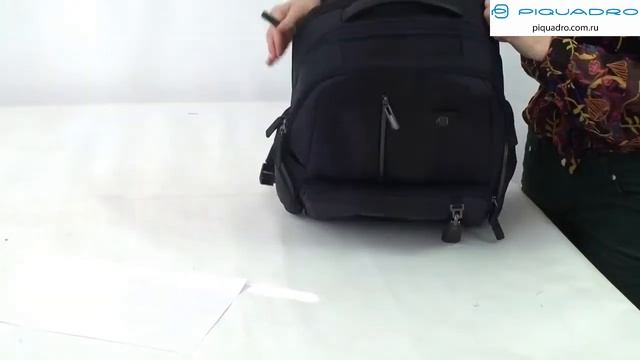 Обзор рюкзака для ноутбука Piquadro BRIEF Bagmotic⁄Blue CA5030BRBM BLU BLU смотреть онлайн