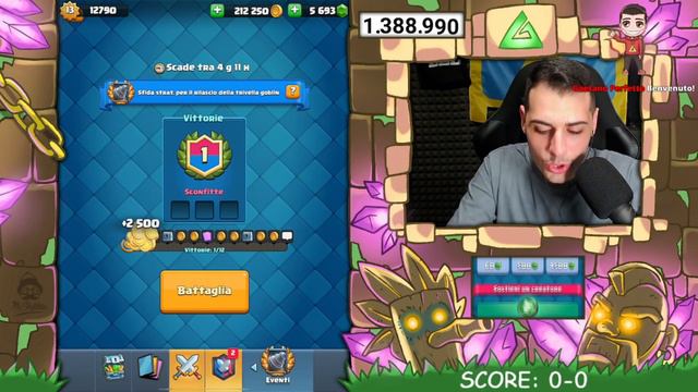 INCREDIBILE... PROVIAMO la NUOVA TRIVELLA GOBLIN! - Clash Royale смотреть онлайн