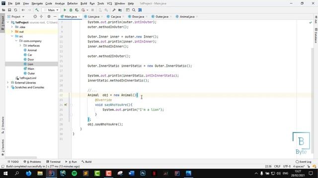 40 - Anonymous Inner Classes - Java in Hassaniya ?? смотреть онлайн
