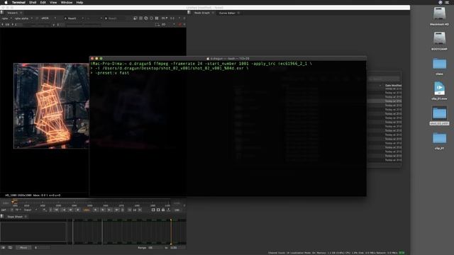 Как перекодировать секвенцию в видео при помощи ffmpeg? смотреть онлайн