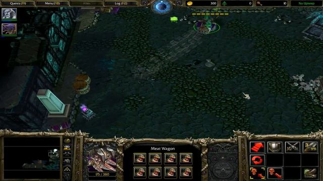 Warcraft 3 FT Hard Undead 7-1 Into the Shadow Web Caverns смотреть онлайн