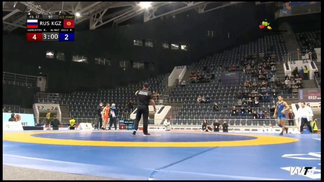 Алмаз уулу Бекзат vs Гамзатов Рамиз 1/2 финал 57 кг . Гран-При Иван Ярыгин 2022 смотреть онлайн