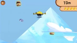 Гризли и лемминги выстрел с пушки, игра. Gryzzy and the Lemmings Launch.