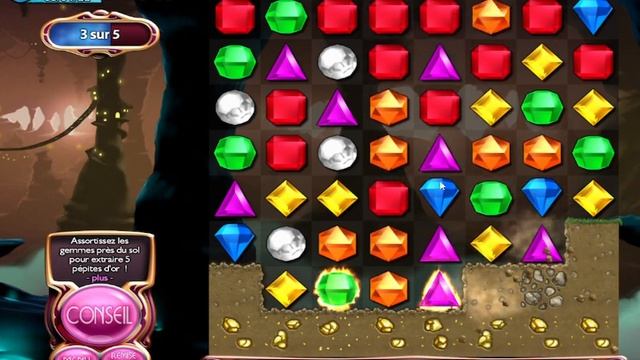 Bejeweled 3 ! Episode #01 : Quest For Some Artifacts смотреть онлайн