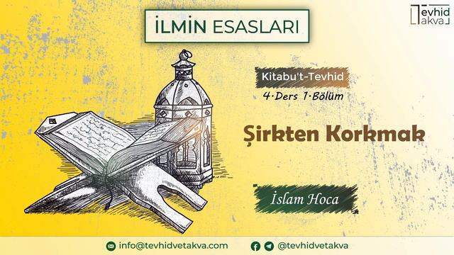 06 Ders, Şirkten Korkmak, bölüm 1 / İslam Hoca смотреть онлайн