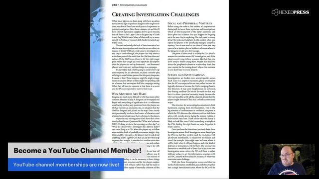 Rulebook Read-Along: World Without Number's Campaign Creation Tools, Part 7 смотреть онлайн