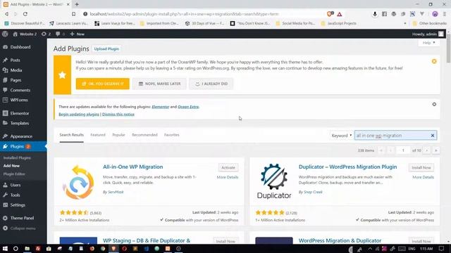 How to Backup WordPress Website using All in One WP Migration? смотреть онлайн