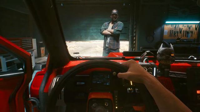 Cyberpunk 2077 Nomad MASCULINE /1 Mechanic Sheriff / Connect to radio station смотреть онлайн