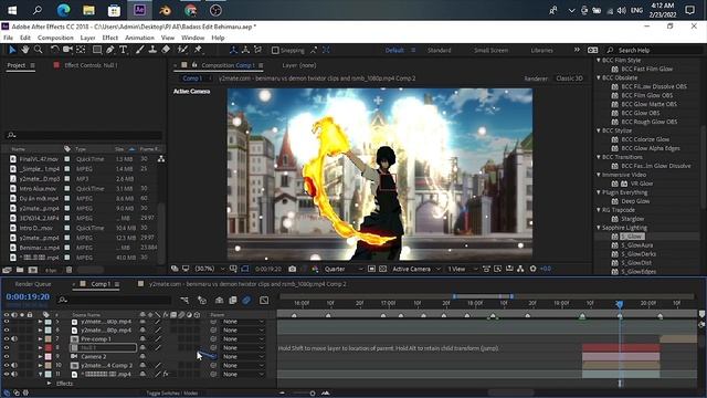 How to Build 3D VFX SCENE Like Alux Dayy | After Effects Tutorial 2018 - Free Project File смотреть онлайн