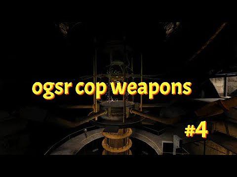 ЛАБОРОТОРИЯ X18 - STALKER OGSR COP WEAPONS #4