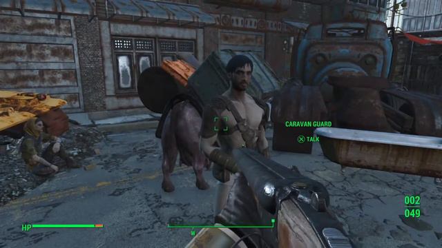 Fallout 4 - Guy has no clothes! смотреть онлайн