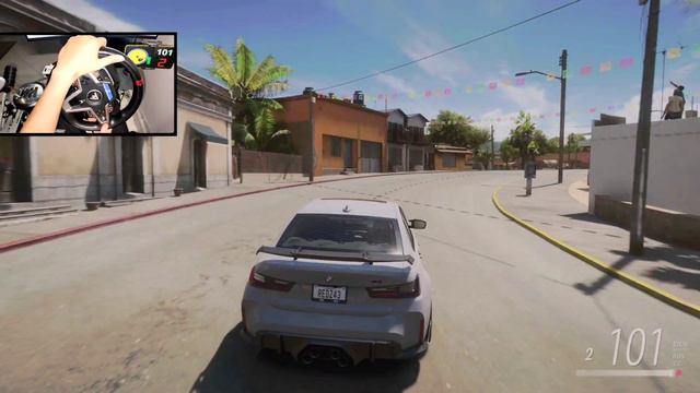 BMW M3 21 - Forza Horizon 5 (Steering Wheel + Shifter) Gameplay смотреть онлайн