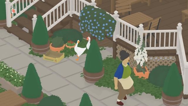 Два Веселых Гуся Часть 3 | The Untitled Goose Game смотреть онлайн