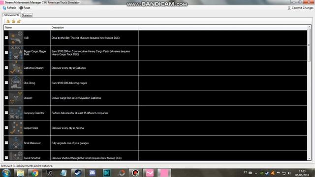 Saiba como resetar ou zerar as conquistas da Steam! (Steam Achievement Manager) смотреть онлайн