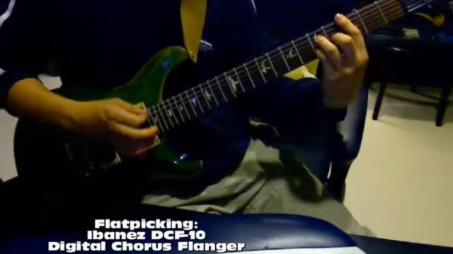 3 Chorus Pedal(Boss CH-1, Ibanez DCF-10 , TC SCF) demostration in Flatpicking смотреть онлайн