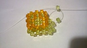 МК. Шкатулка из квадратных бусин. В.Т.В.