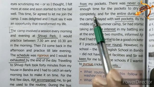 9th ENGLISH PROSE 1 Learning the Game Full lesson part 2 explanation in tamil смотреть онлайн